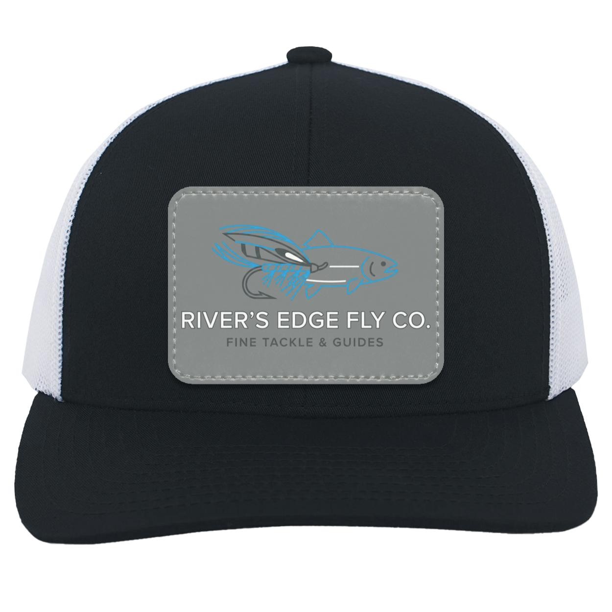 Rivers Edge Fly Co Patch Hat | Outdoors Trucker Hat, view 8