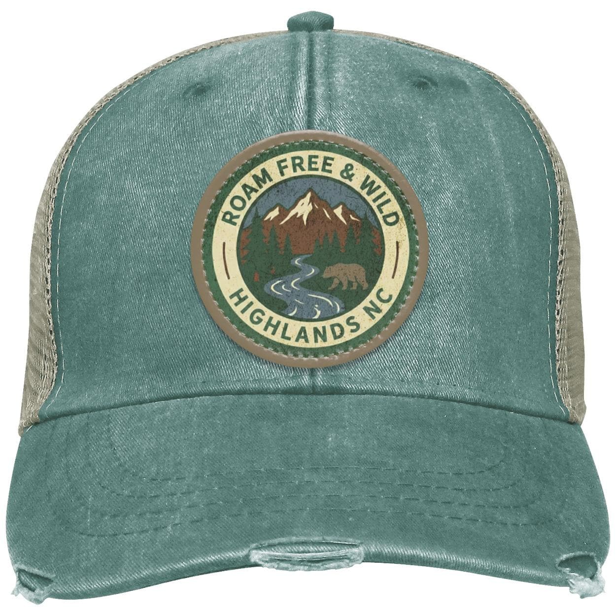 Roam Free and Wild Patch Hat | Outdoors Trucker Hat