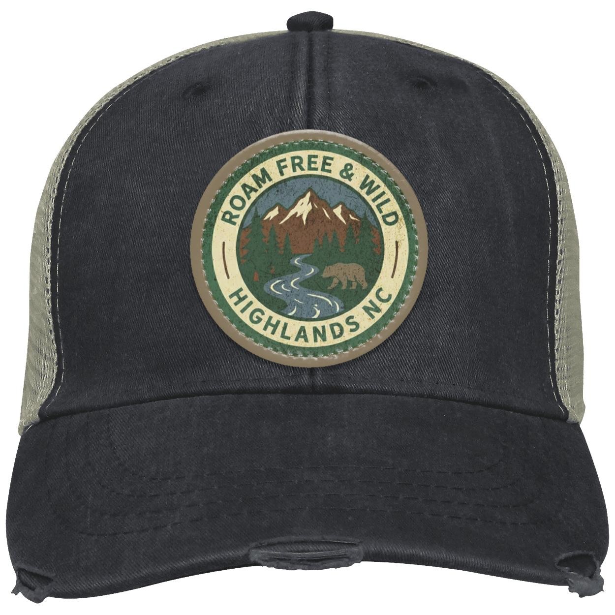 Roam Free and Wild Patch Hat | Outdoors Trucker Hat, view 5
