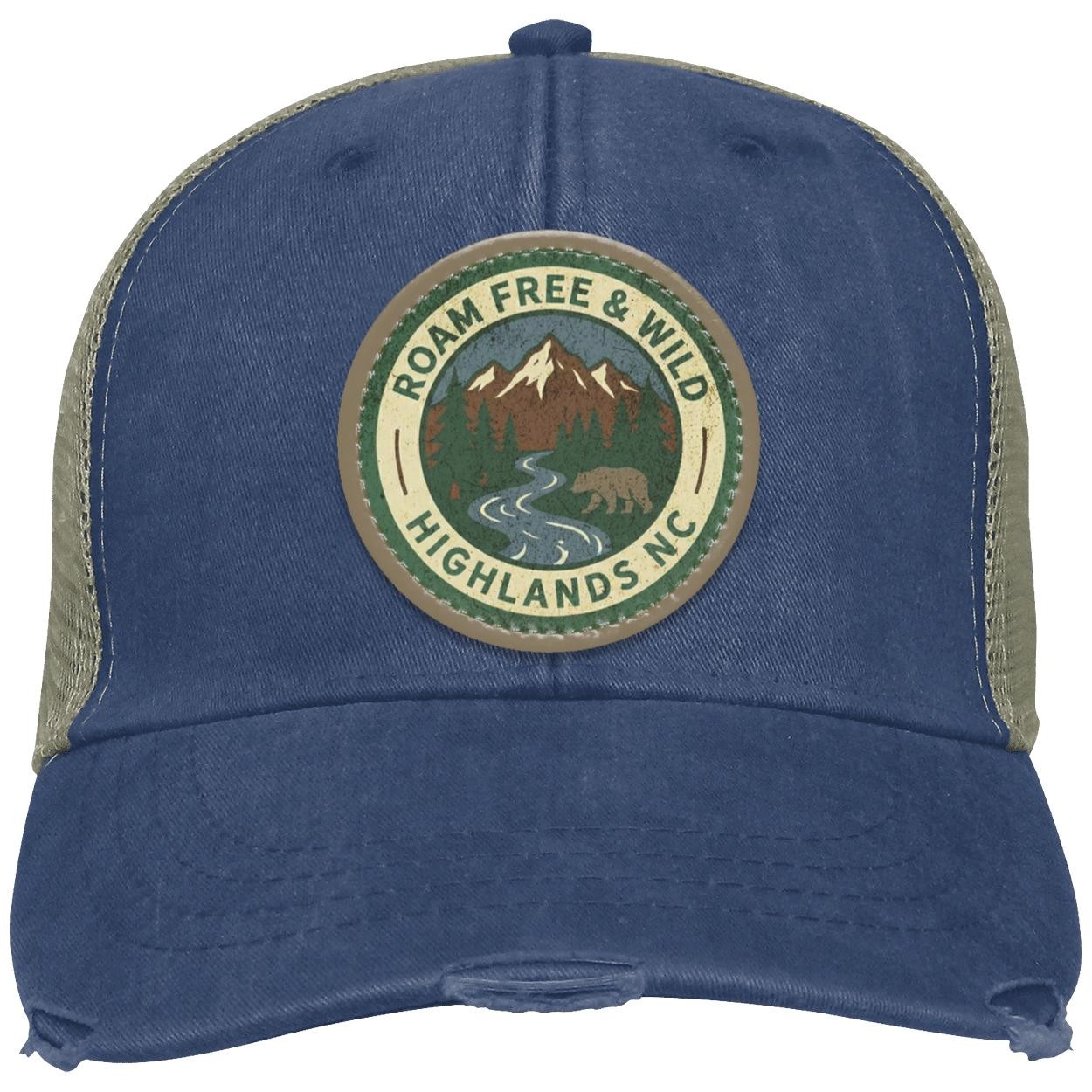 Roam Free and Wild Patch Hat | Outdoors Trucker Hat, view 6