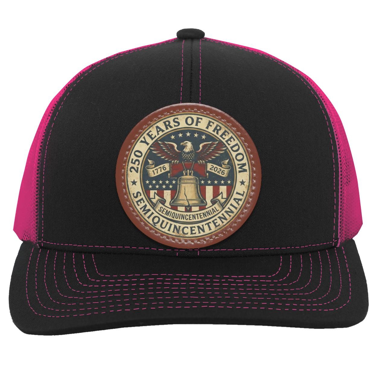 Semiquincentennial Patch Hat | Patriotic Trucker Hat, view 3