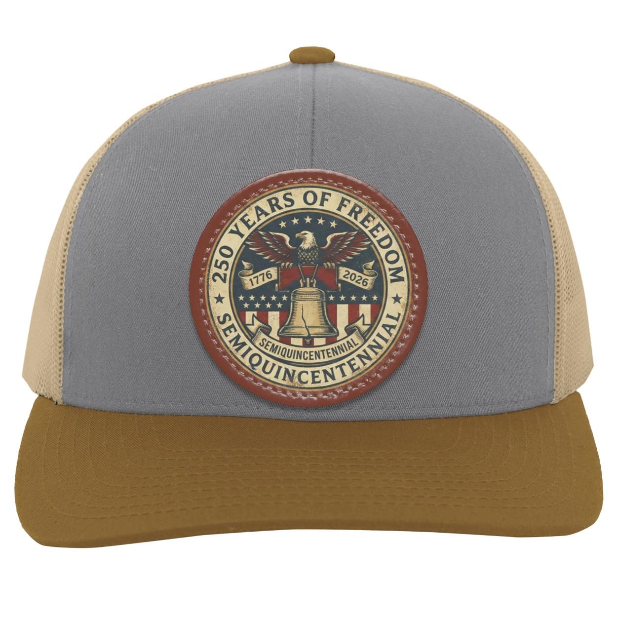 Semiquincentennial Patch Hat | Patriotic Trucker Hat, view 4