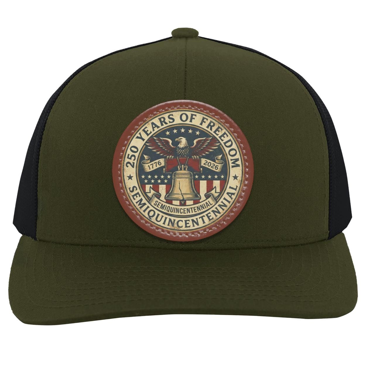 Semiquincentennial Patch Hat | Patriotic Trucker Hat, view 5