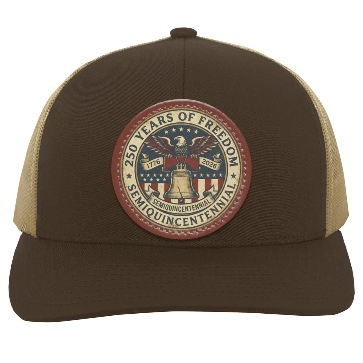 Semiquincentennial Patch Hat | Patriotic Trucker Hat, view 6
