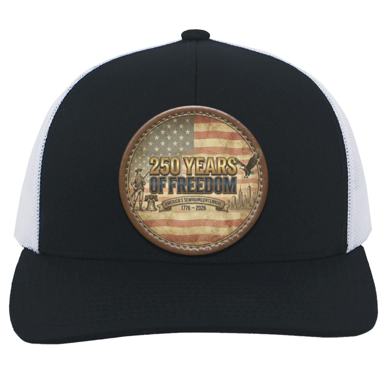Semiquincentennial Trucker Hat | 250 Years of Freedom Patch, view 8