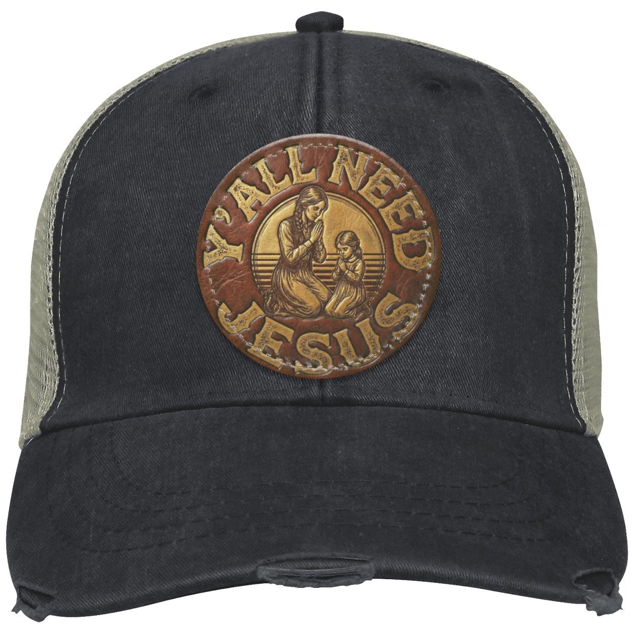 Y'all Need Jesus Patch Cap | Western Women's Hat | Christian Trucker Hat, view 3