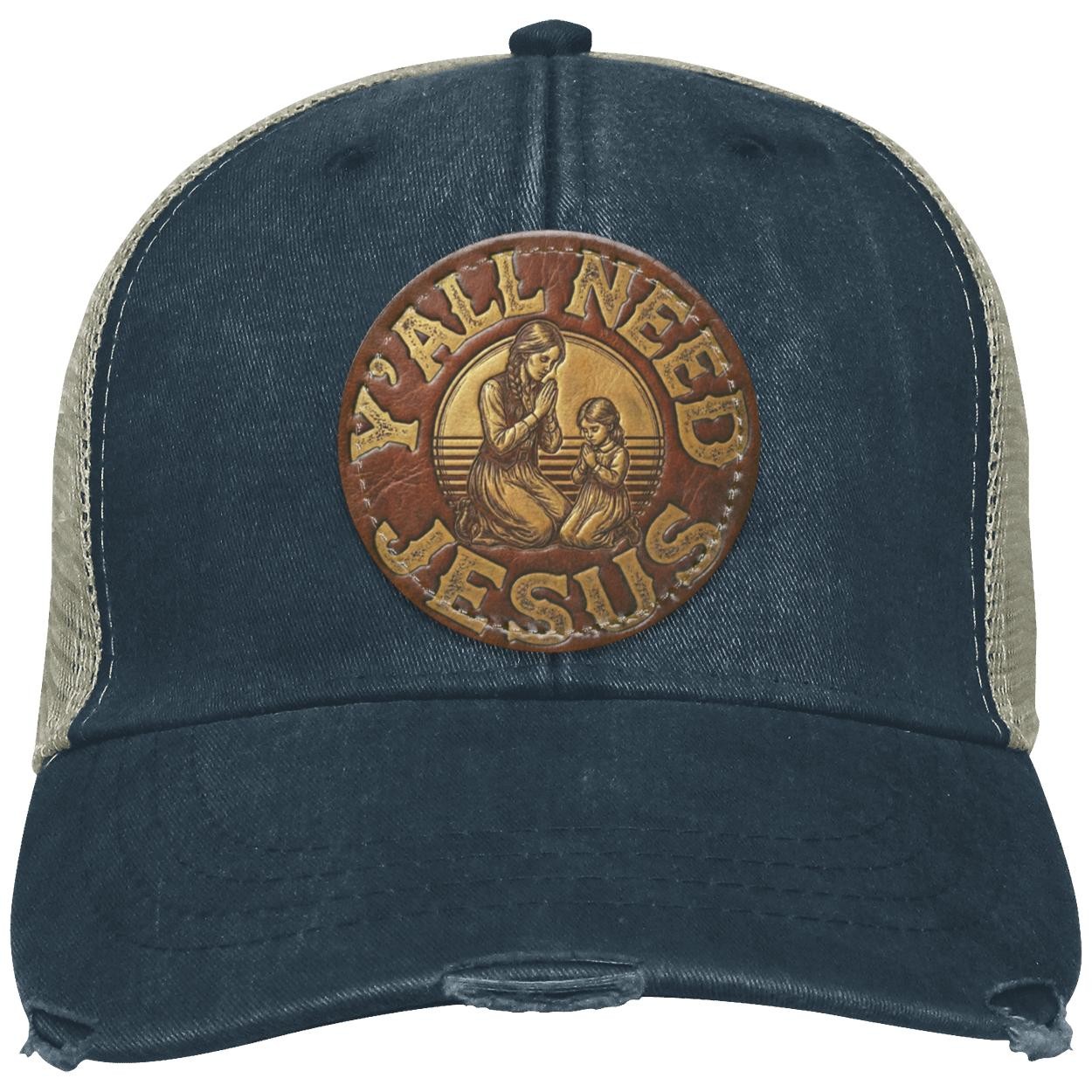 Y'all Need Jesus Patch Cap | Western Women's Hat | Christian Trucker Hat, view 5