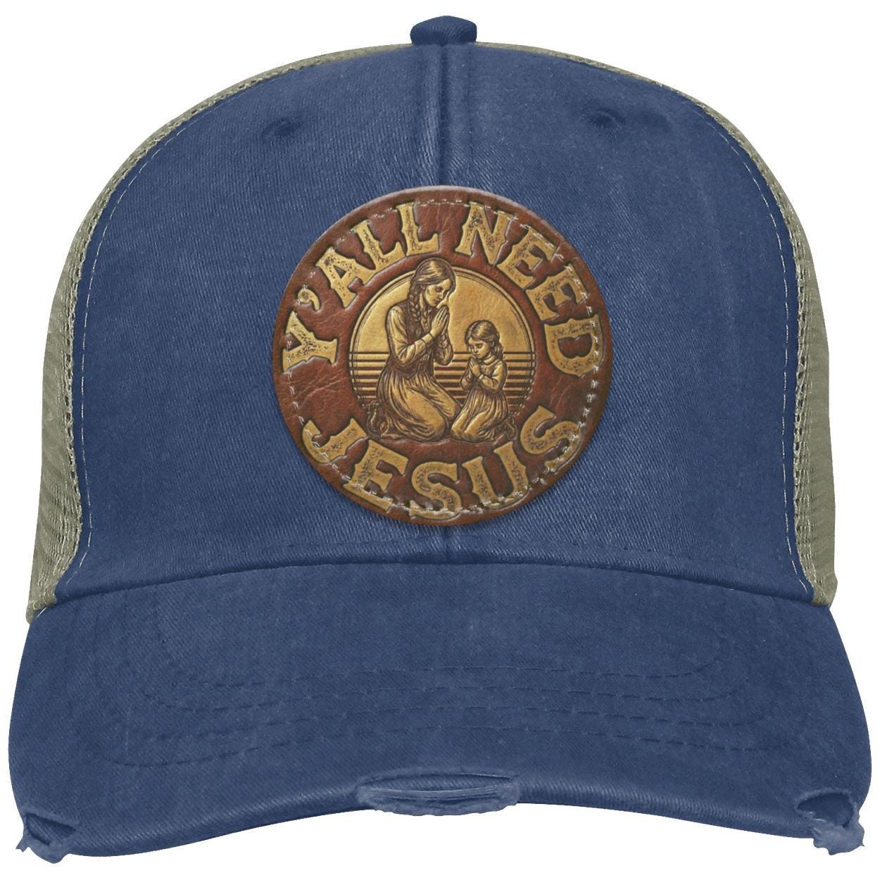 Y'all Need Jesus Patch Cap | Western Women's Hat | Christian Trucker Hat, view 8