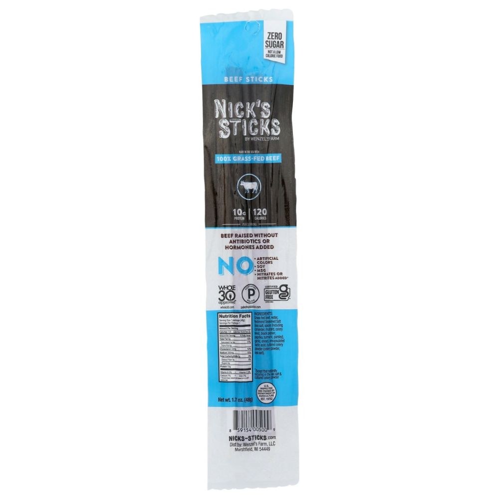 Nicks Sticks Beef Snack Sticks from Rayline Variety
