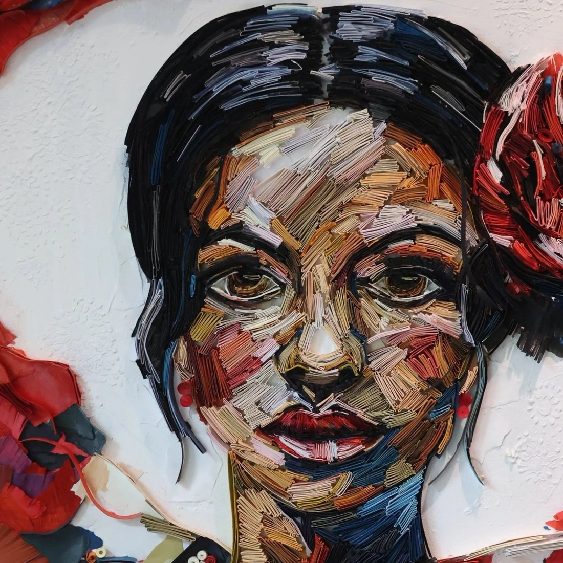 Flamenco, detail 1