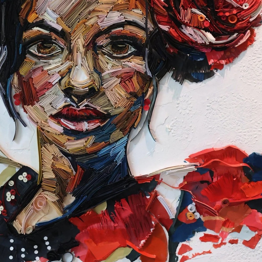 Flamenco, detail 2