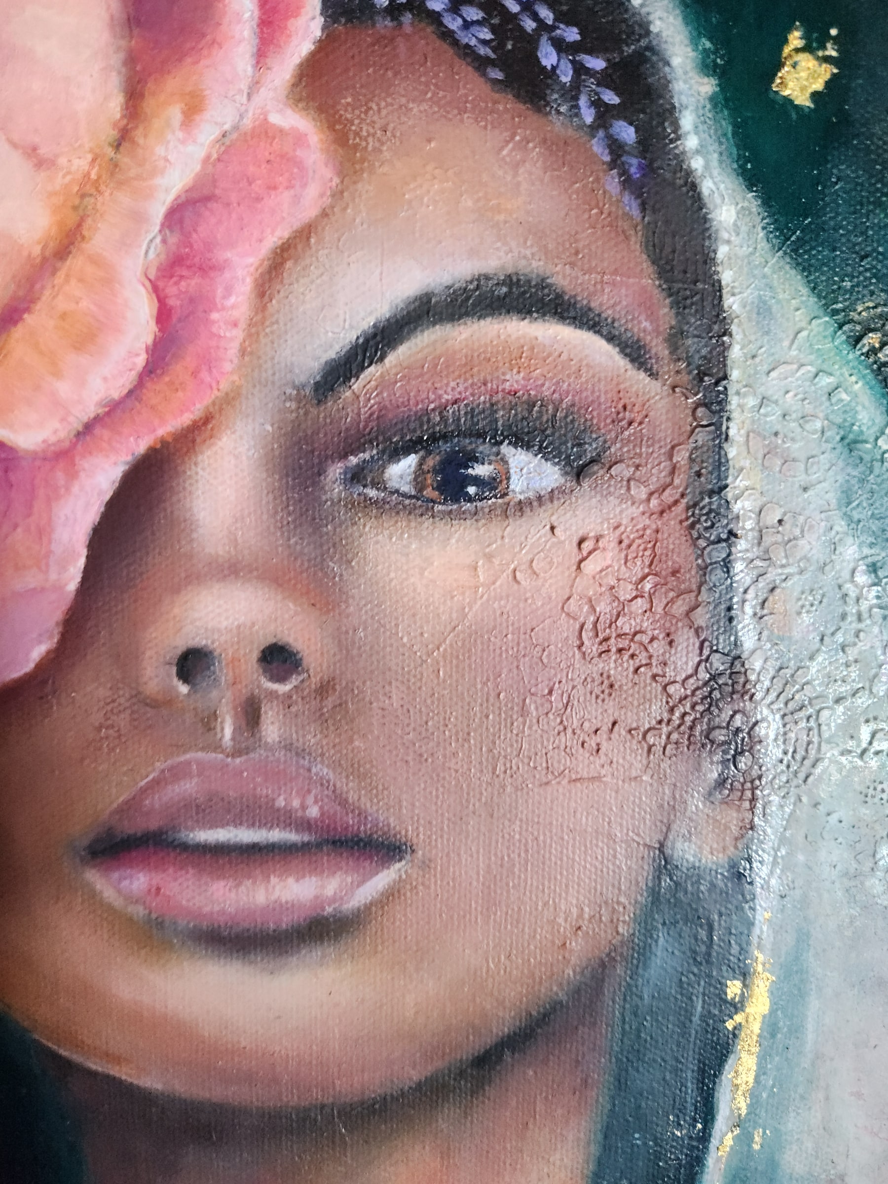 La dama de las flores, detail 2