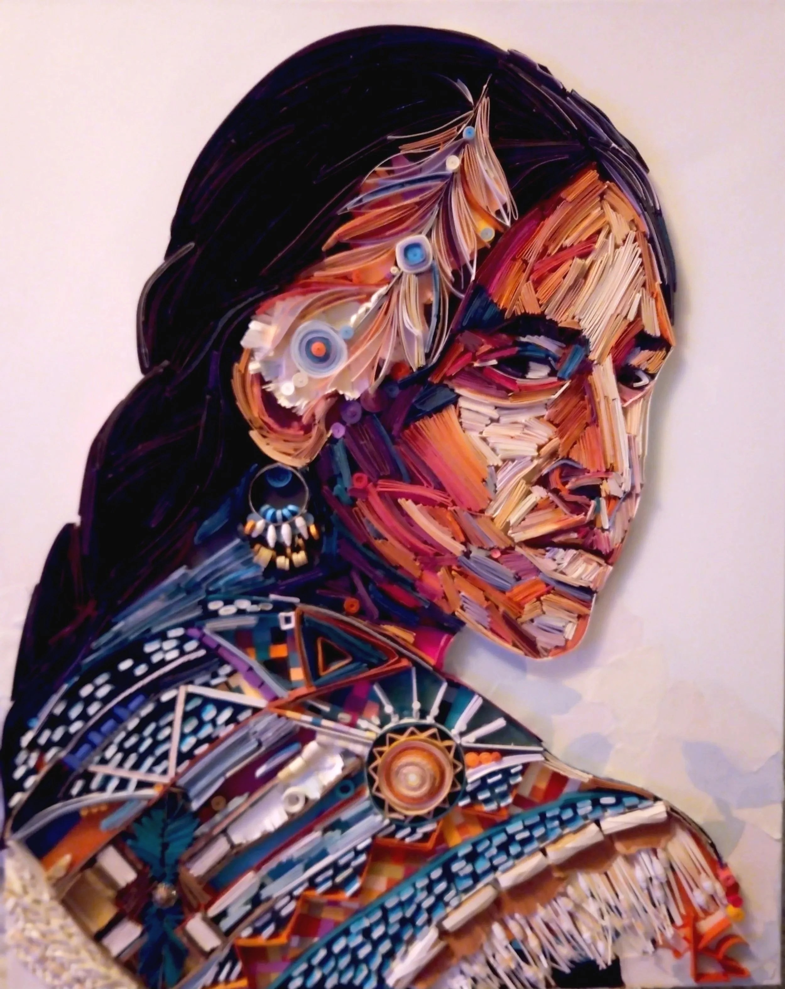 Her Quiet Power, original artwork by Kairee Cardoso