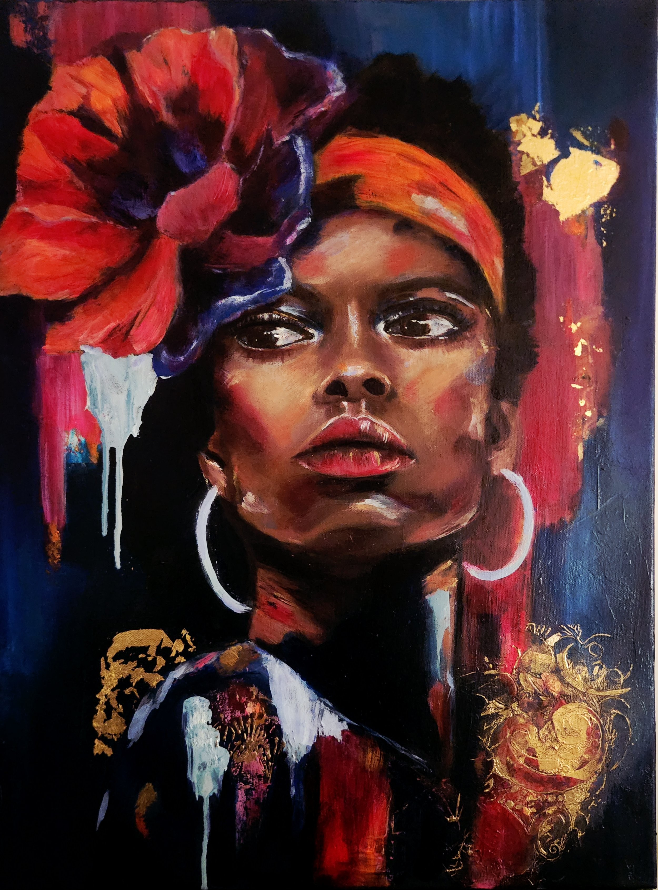 Echo, original artwork by Kairee Cardoso