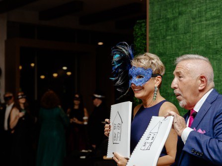 boB creating an interactive moment with event guests