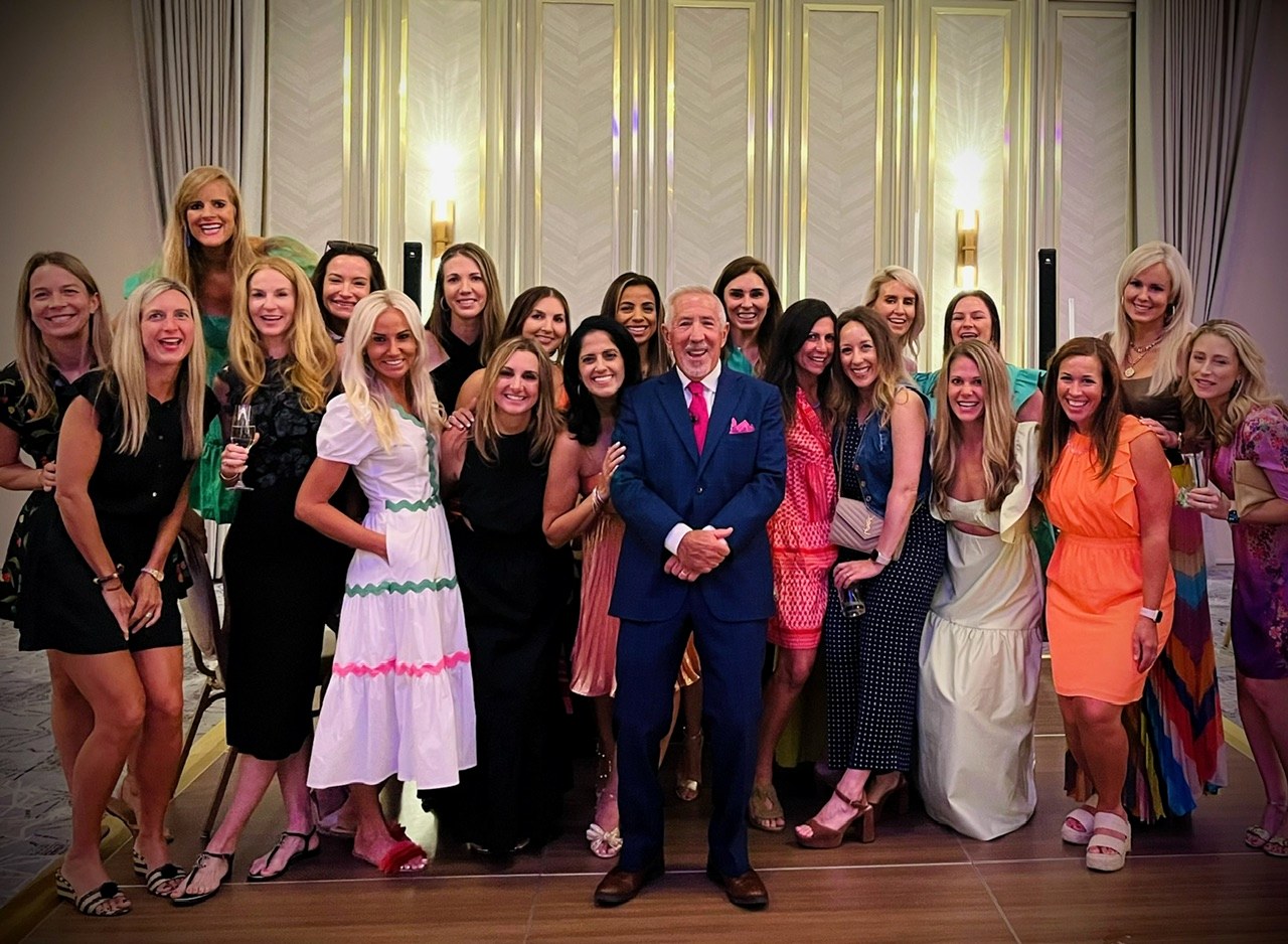 boB with guests at an event