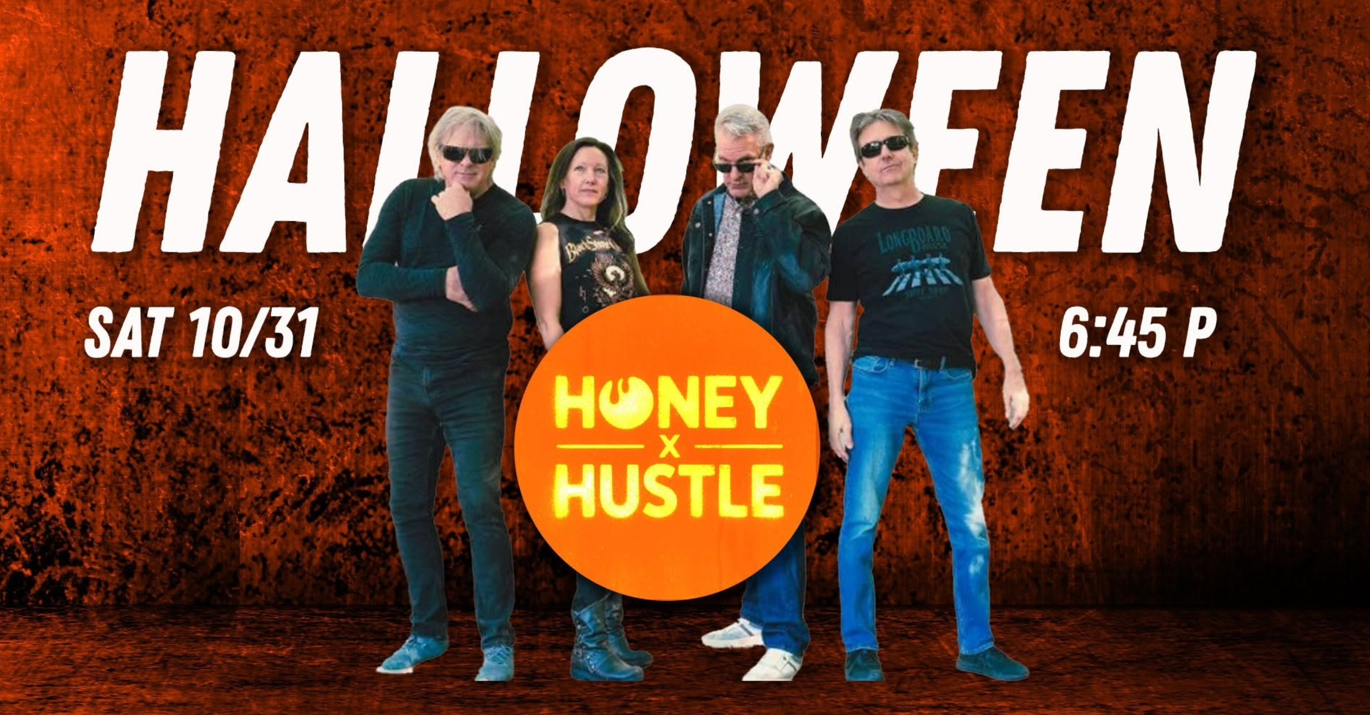 Halloween with Honey X Hustle artwork