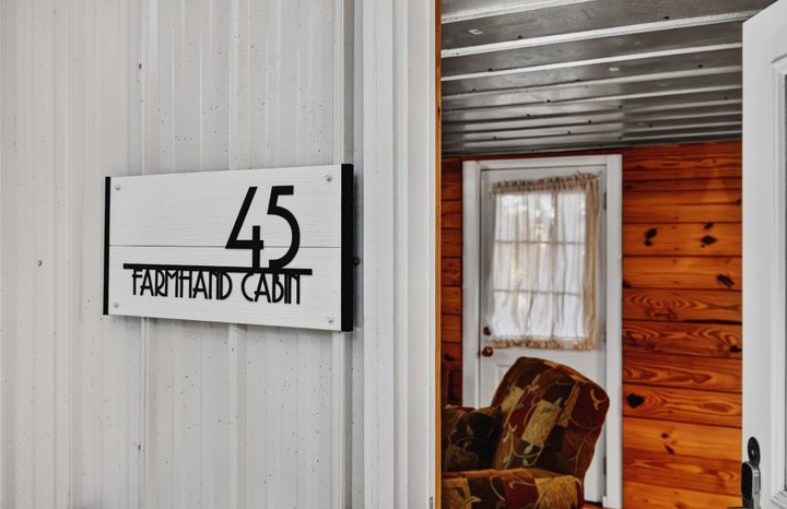 Farmhand Cabin: Farmhand Cabin entrance