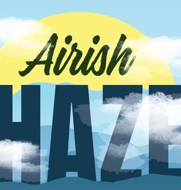 Airish Haze NEIPA label artwork