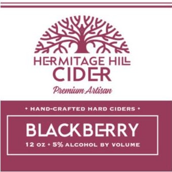 Blackberry Cider label artwork