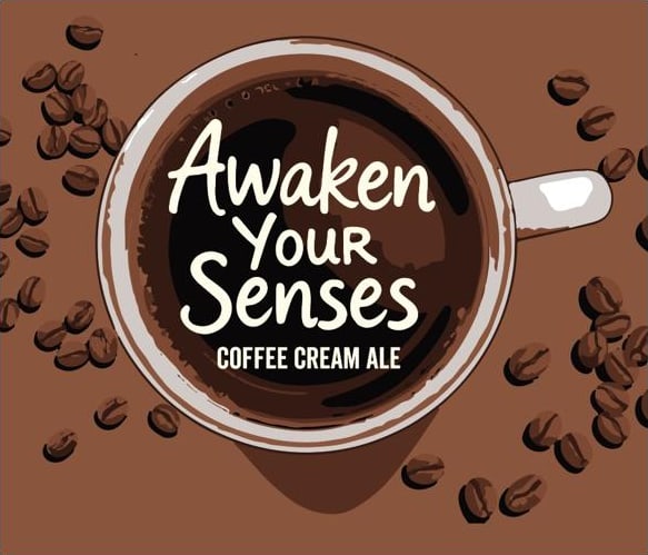 Coffee Cream Ale label artwork