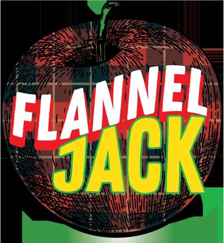 Flannel Jack Cider label artwork