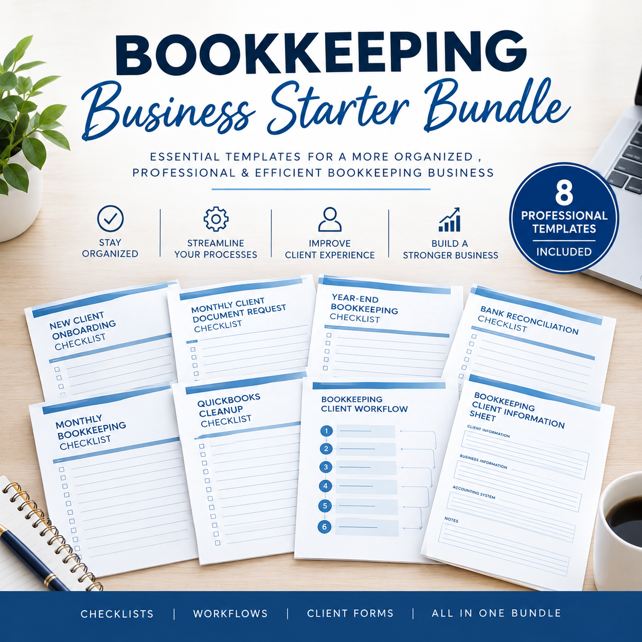 Cover for Bookkeeping Business Starter Bundle