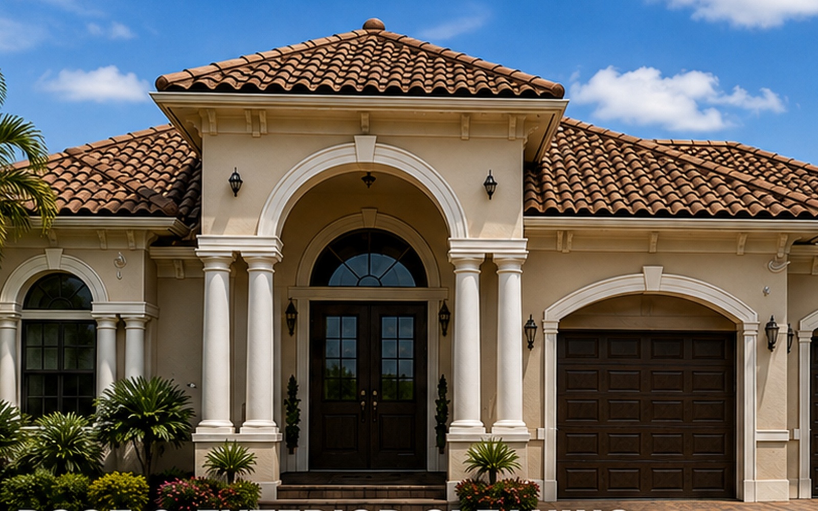 Roof 2 Curb team equipment at a Brevard County home