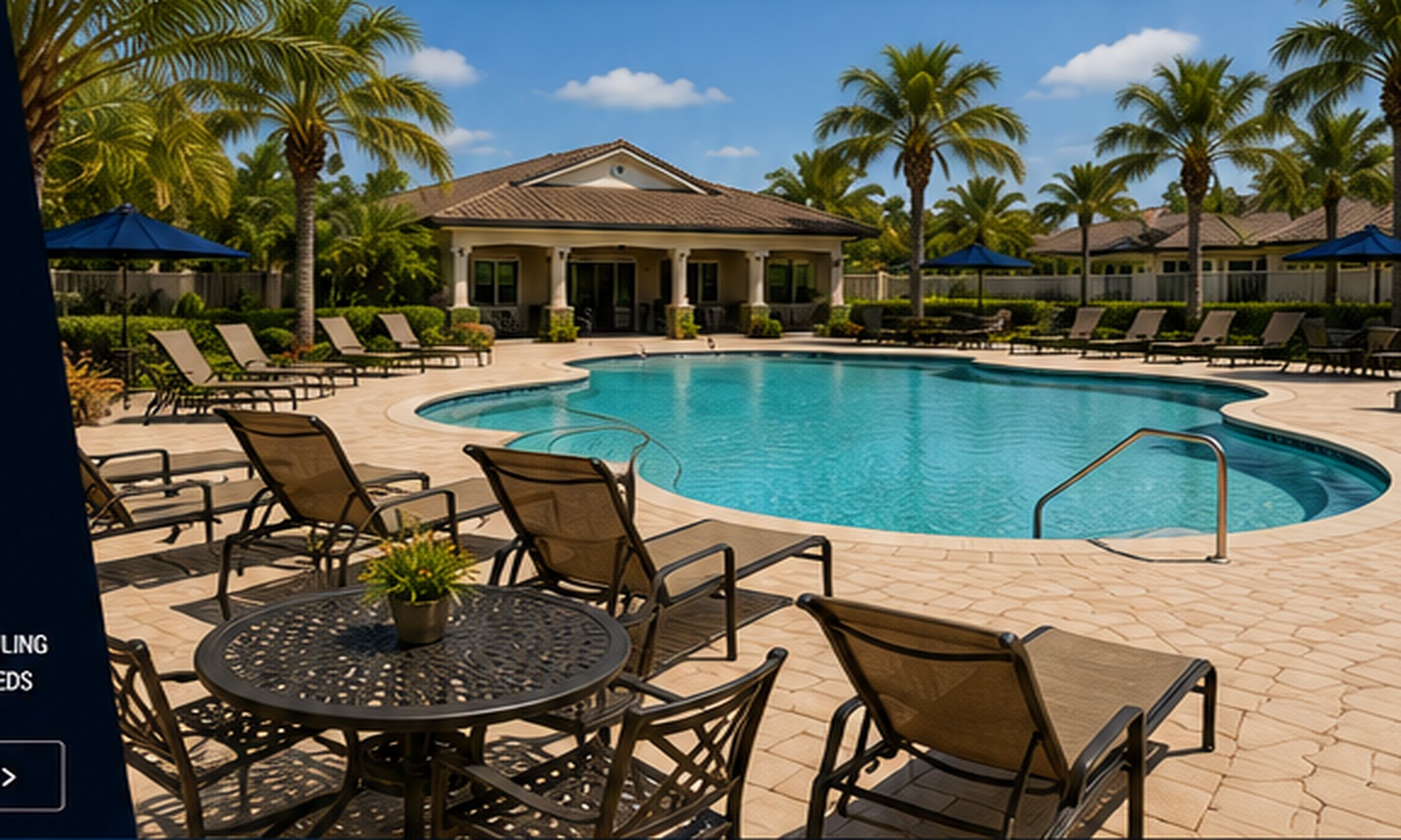 Community entrance exterior in Brevard County