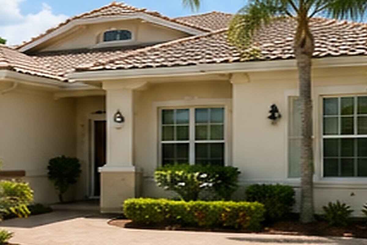 Residential exterior after listing-ready cleaning