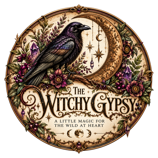 The Witchy Gypsy raven crest