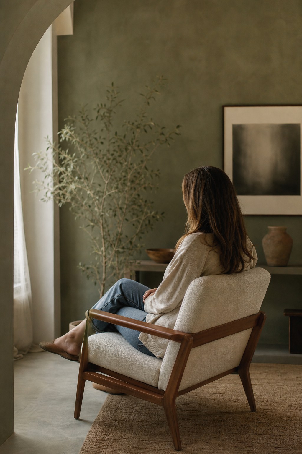 Quiet therapy room