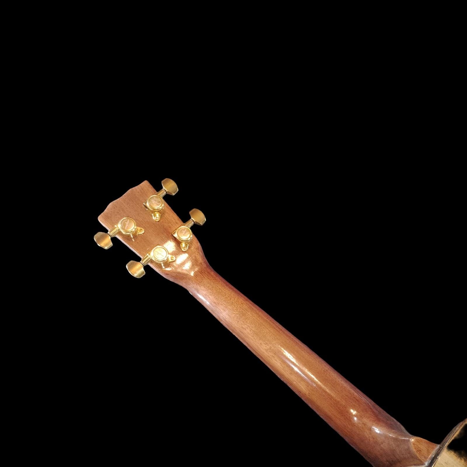 Live-edge koa tenor ukulele, view 9