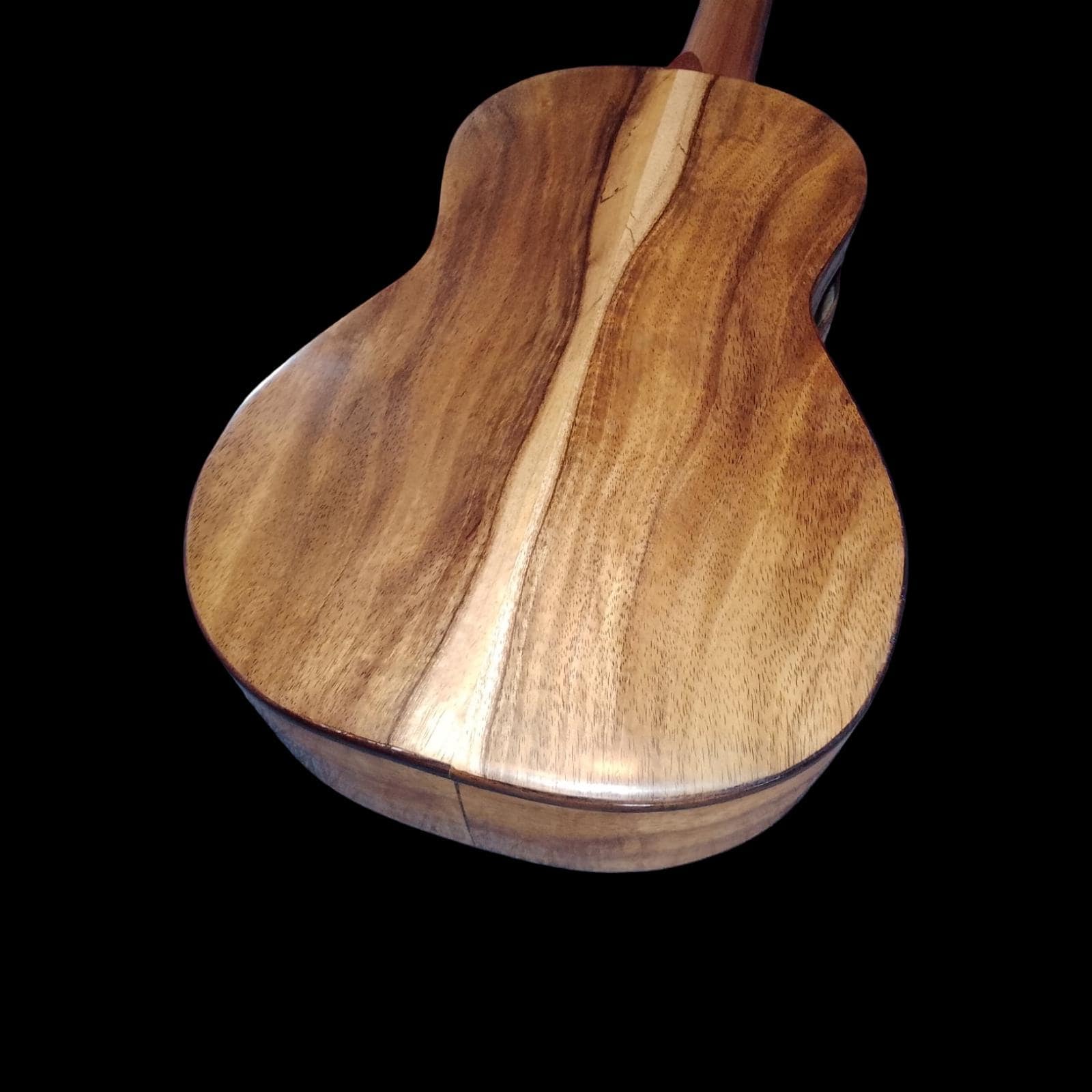 Live-edge koa tenor ukulele, view 7