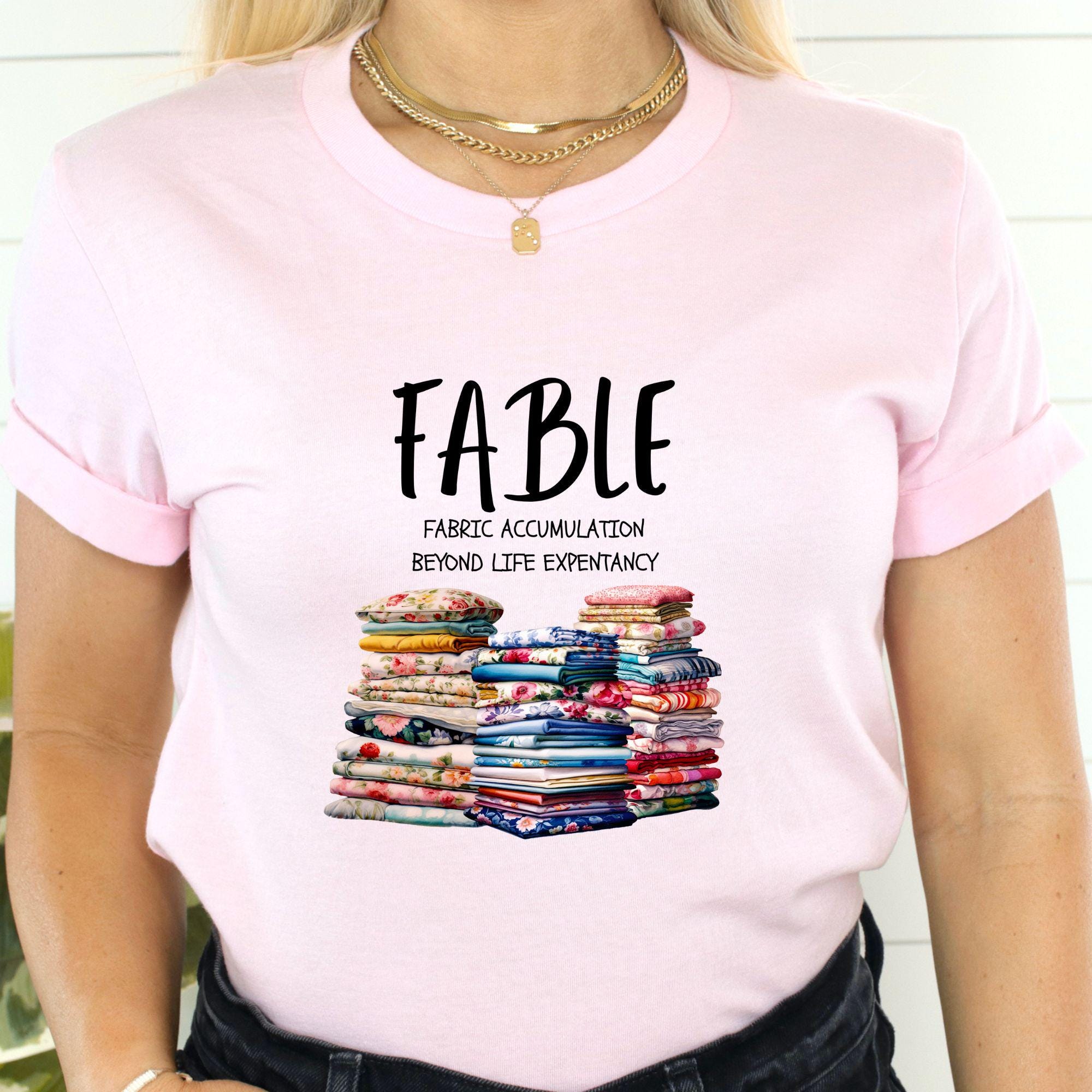 Quilter's T-Shirt: 'Fabric Accumulation' - Funny Quilting Gift product photo 2