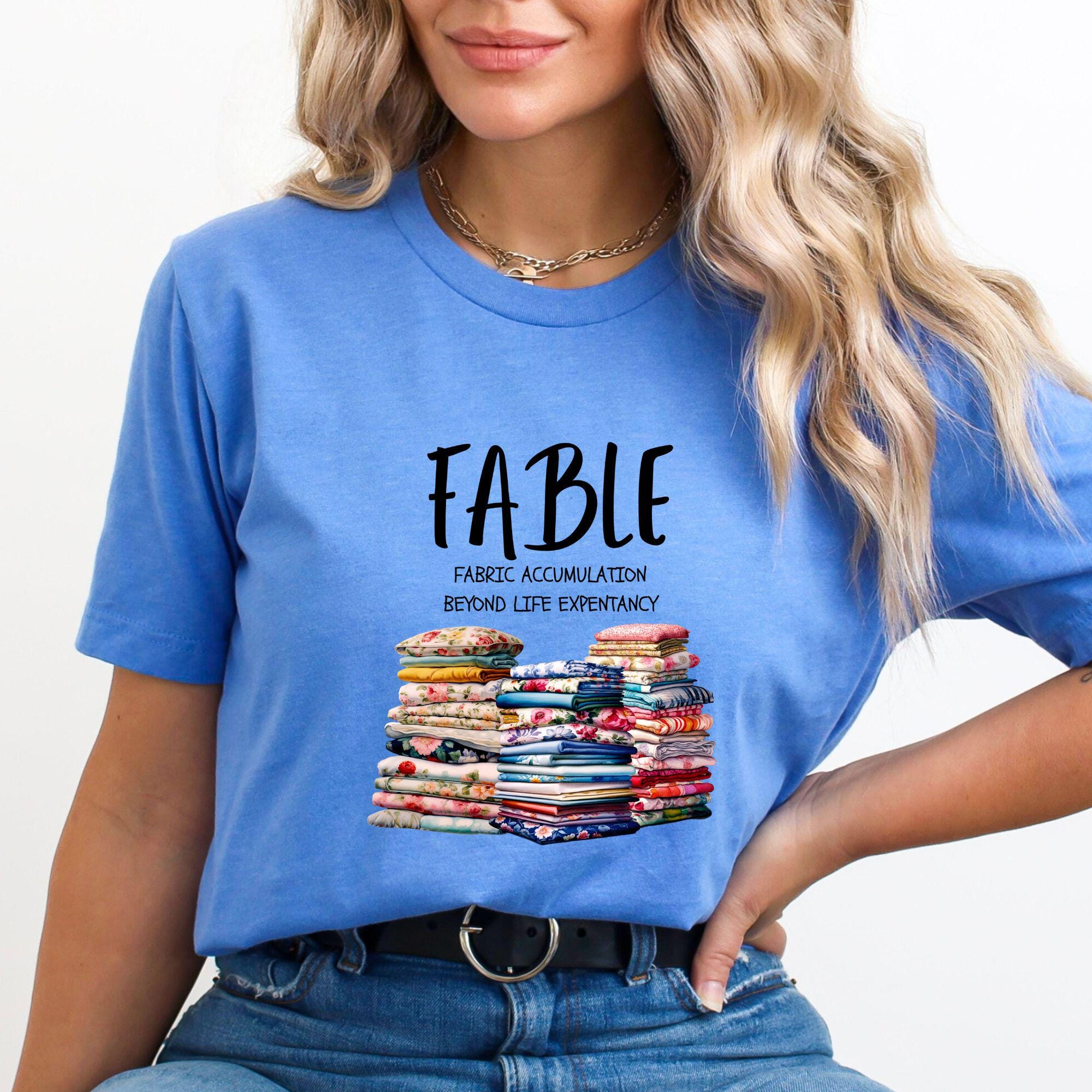 Quilter's T-Shirt: 'Fabric Accumulation' - Funny Quilting Gift product photo 5