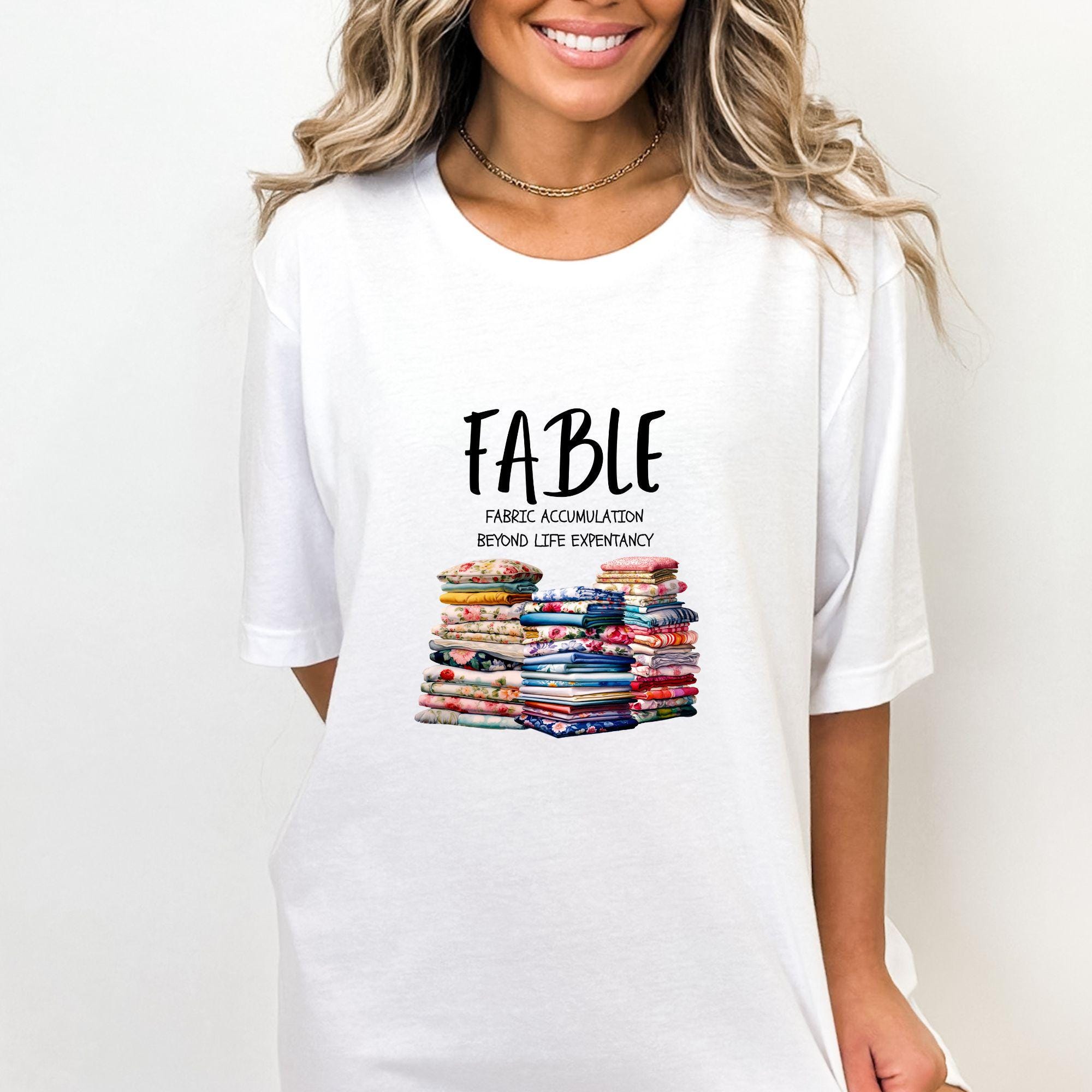 Quilter's T-Shirt: 'Fabric Accumulation' - Funny Quilting Gift product photo 8