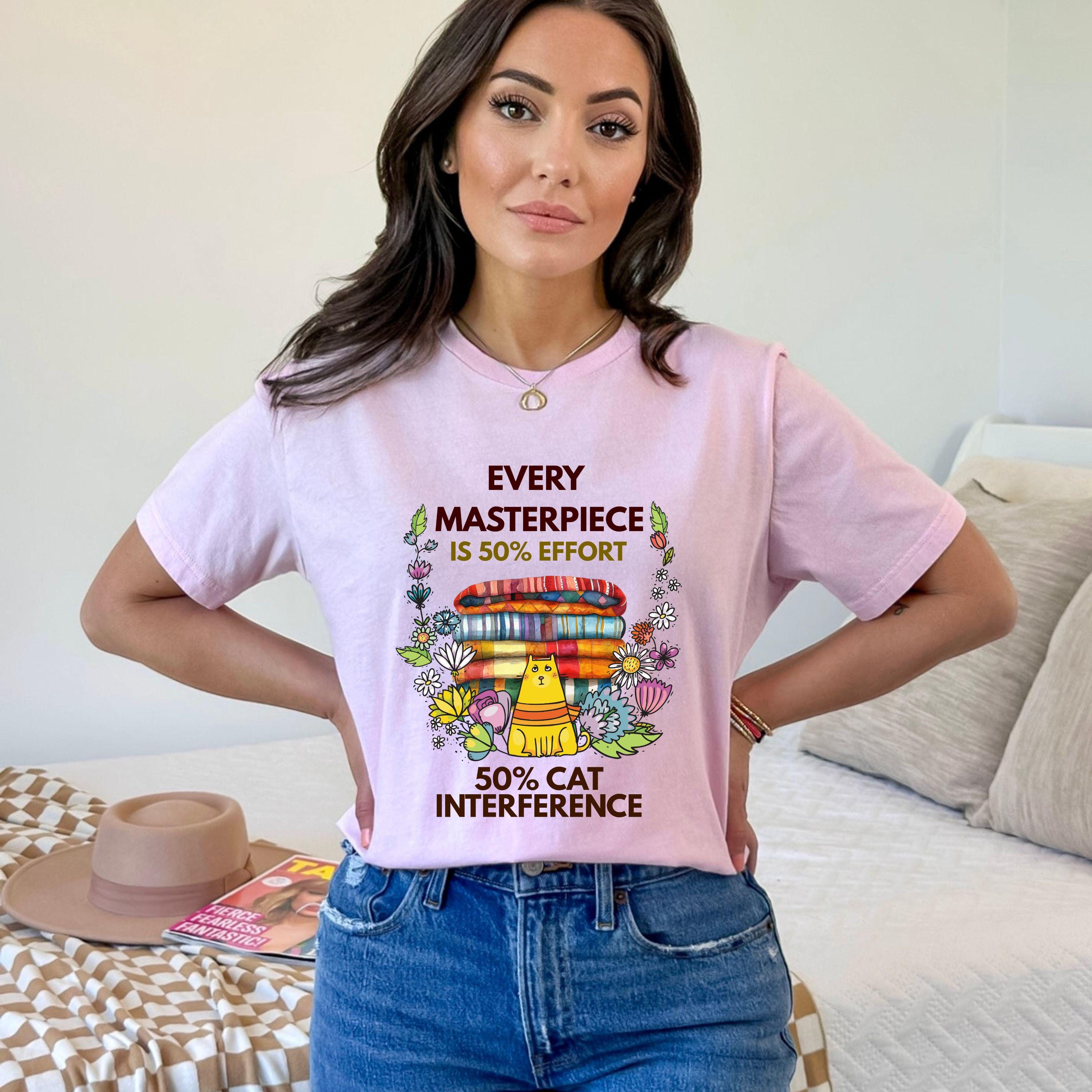 Funny Cat & Coffee T-Shirt – Caffeine Lover Tee product photo 6