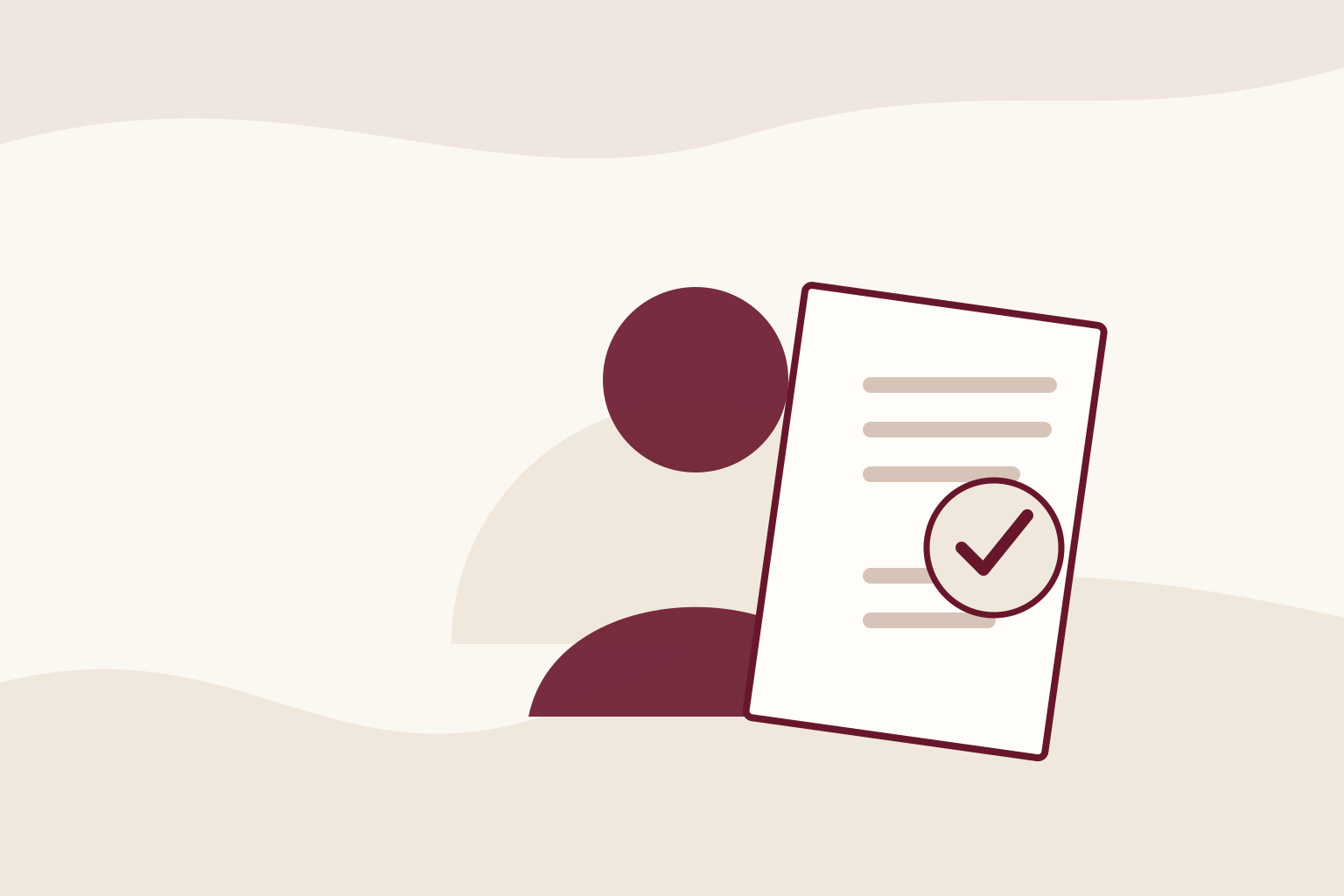 Illustration of reviewing a beneficiary designation