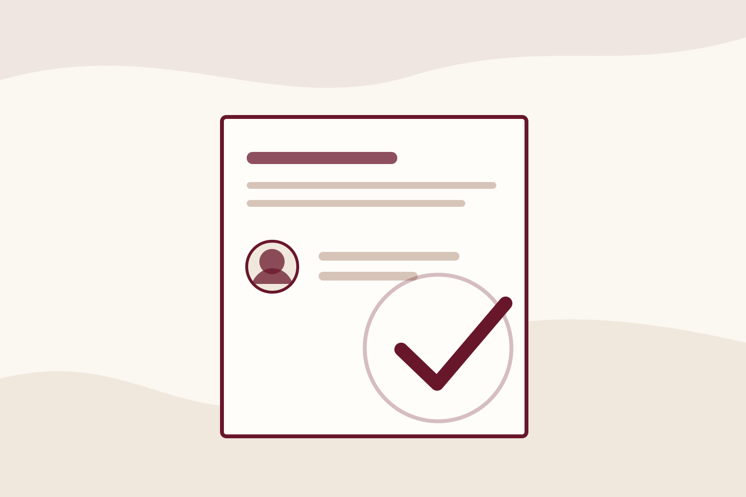 Illustration of a life insurance beneficiary designation checklist