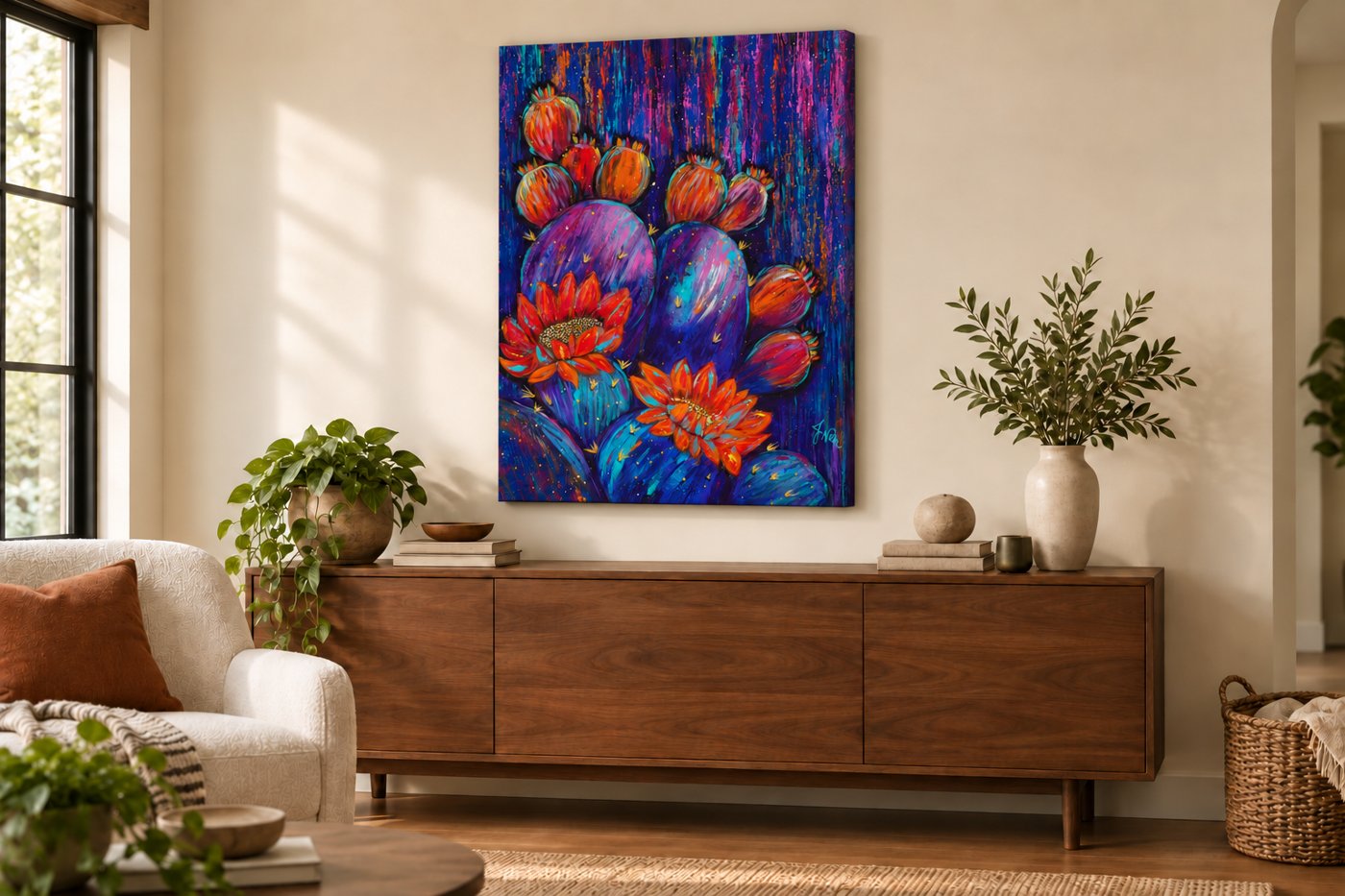 Wild & Becoming, original artwork by Jennifer Narr