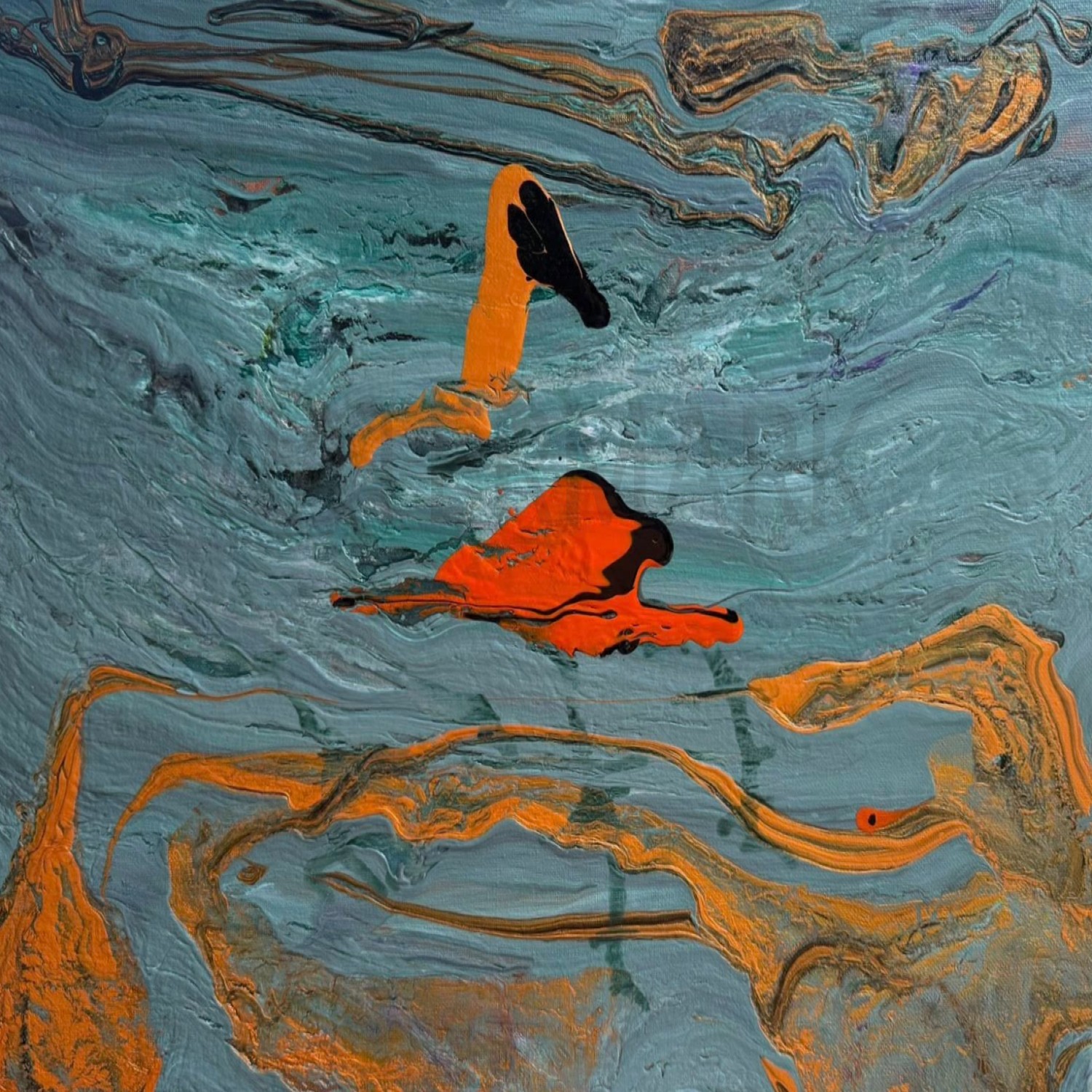 Original bird painting by Dr. Mary Barrett Alimenti