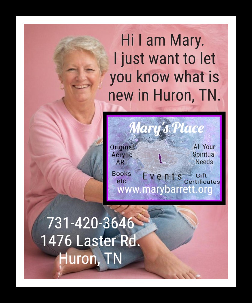 Mary’s Place event poster featuring Dr. Mary Barrett Alimenti