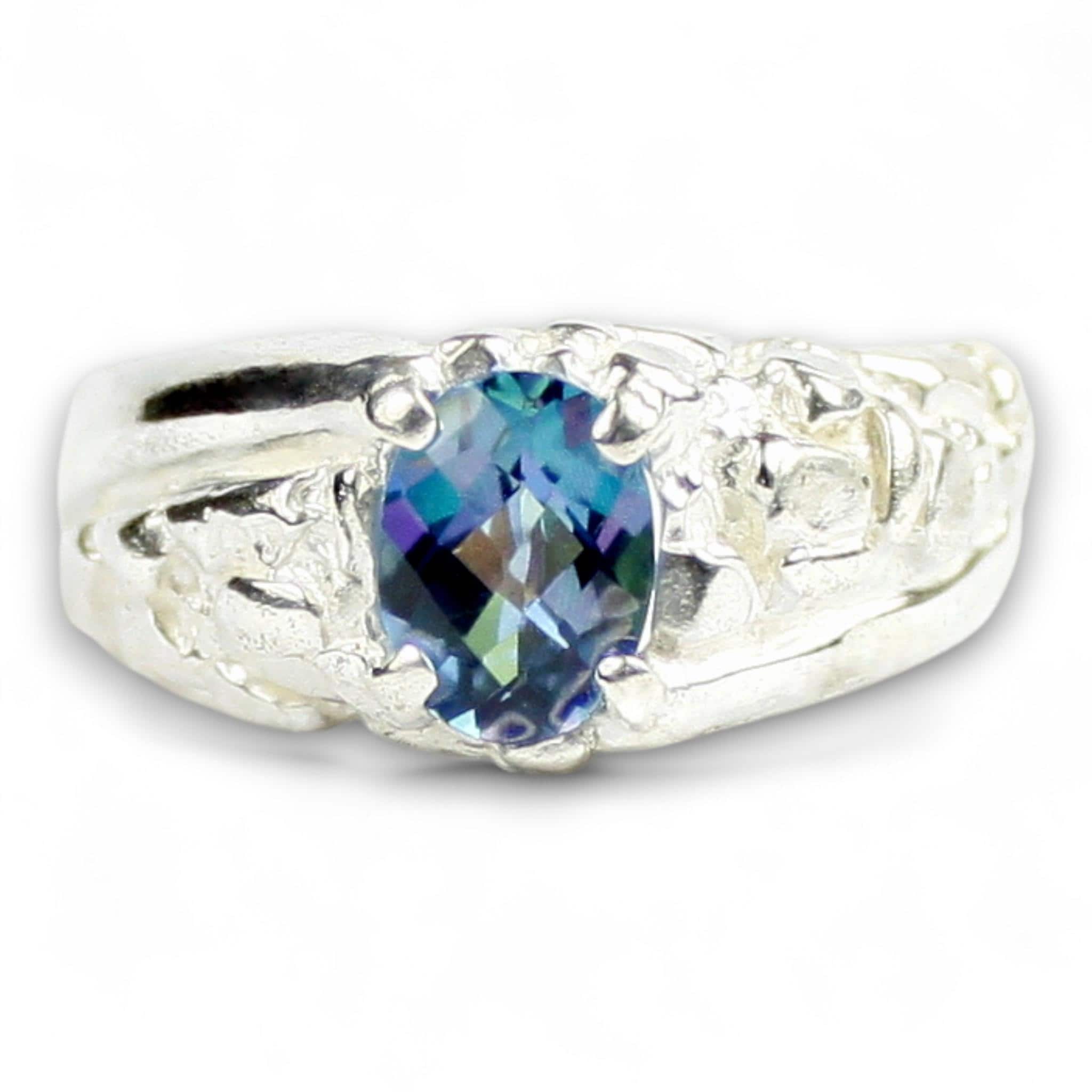 Russian Nanocrystal Emerald, 14KY Gold Pendant, P002