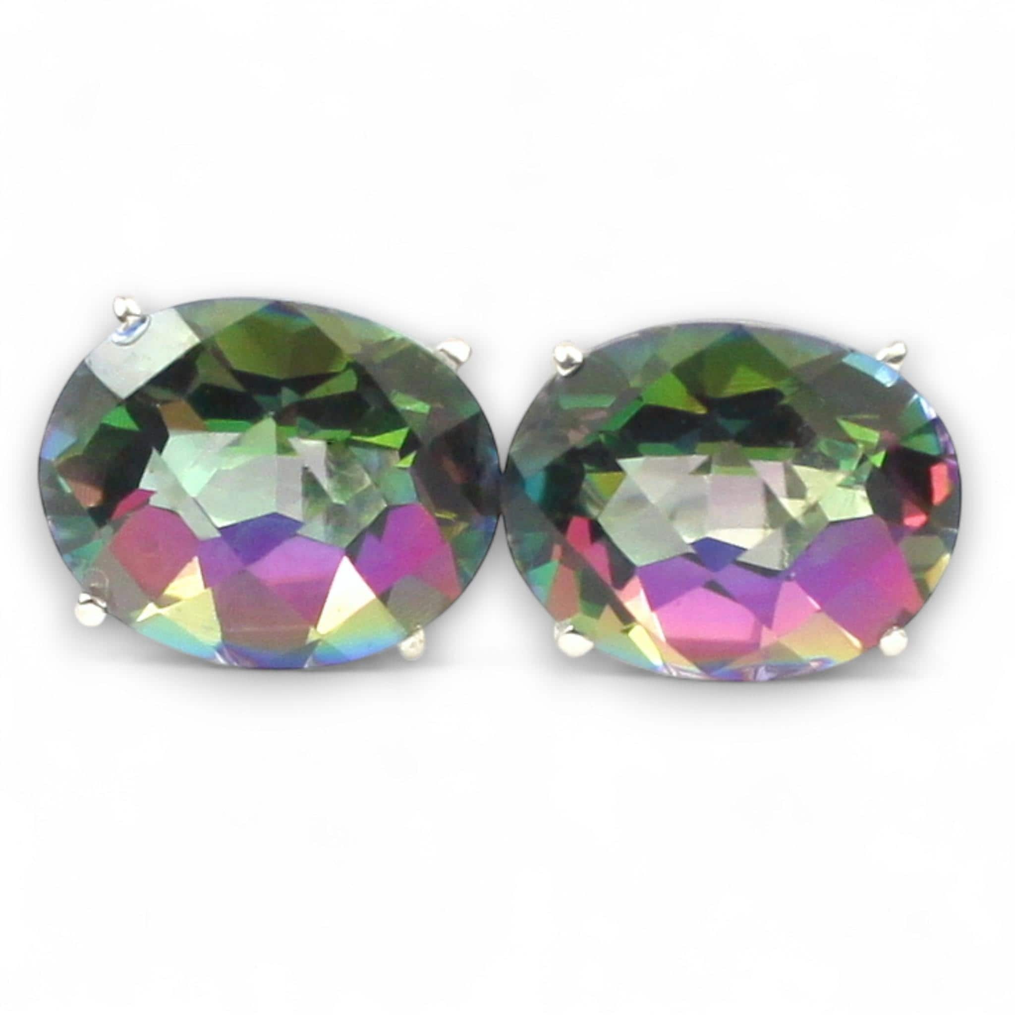 London Blue Topaz, 925 Sterling Silver Threader Earrings, SE005