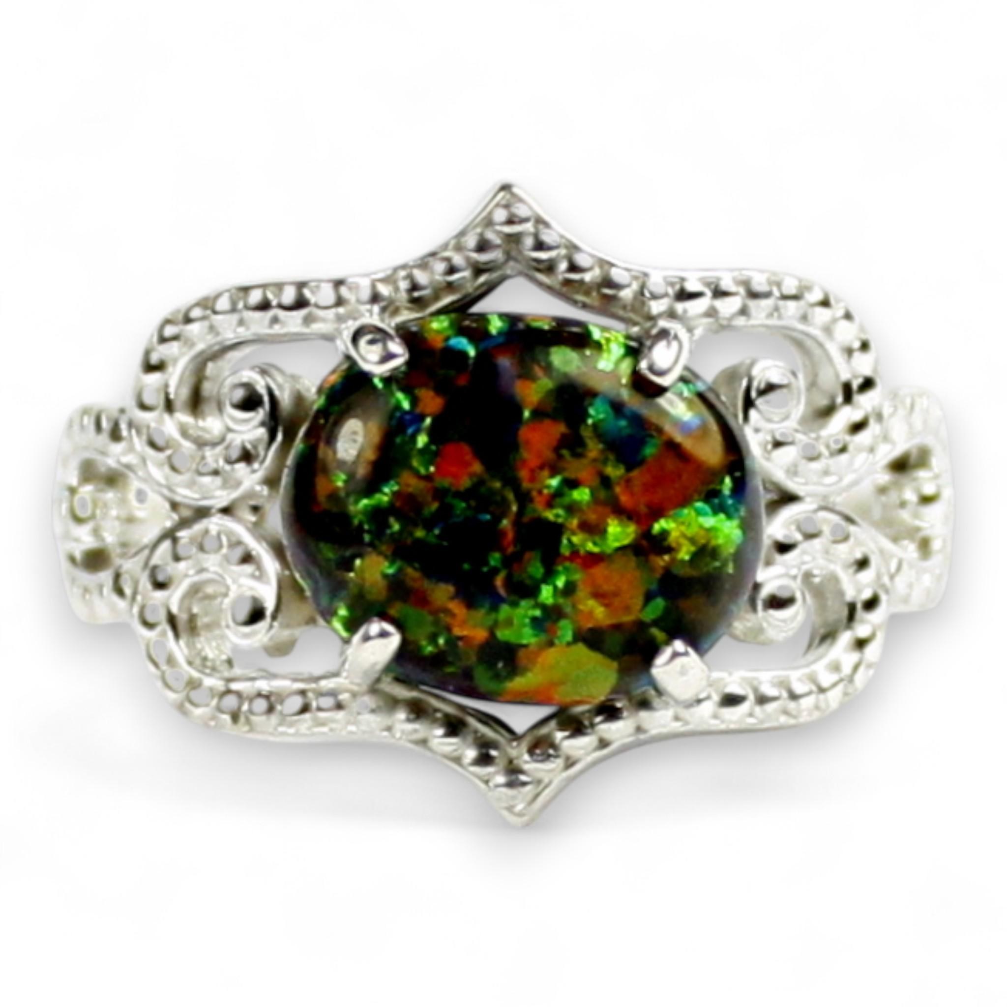 Blue Sapphire, 14Ky Gold Ring, R055