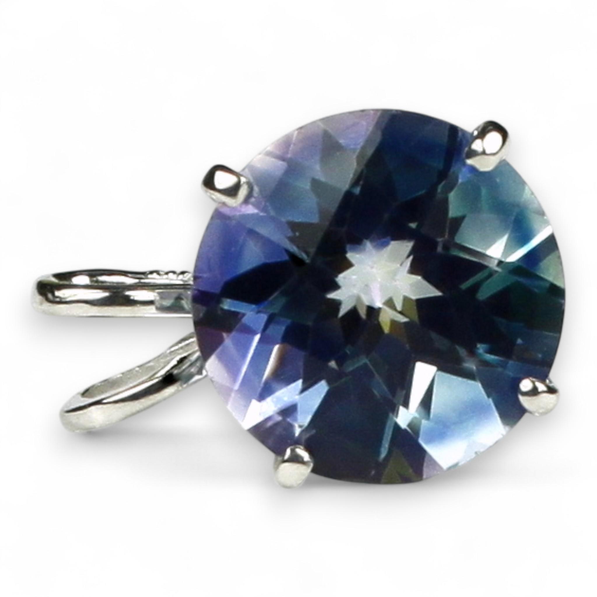Blue Green Opal, 925 Sterling Silver Antique Style Filigree Ladies Ring, SR009