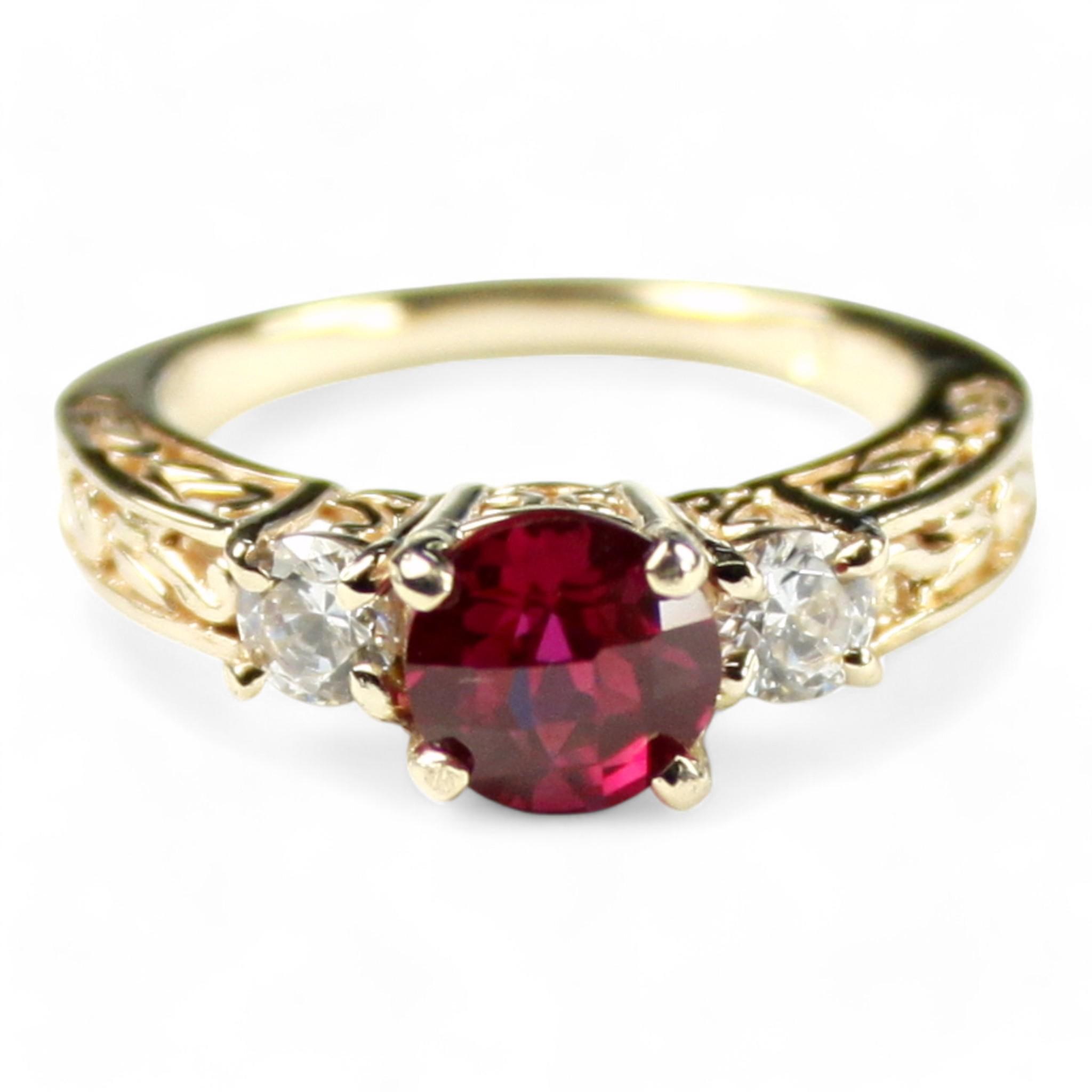 Aquamarine, 14KY Gold Ring, R176