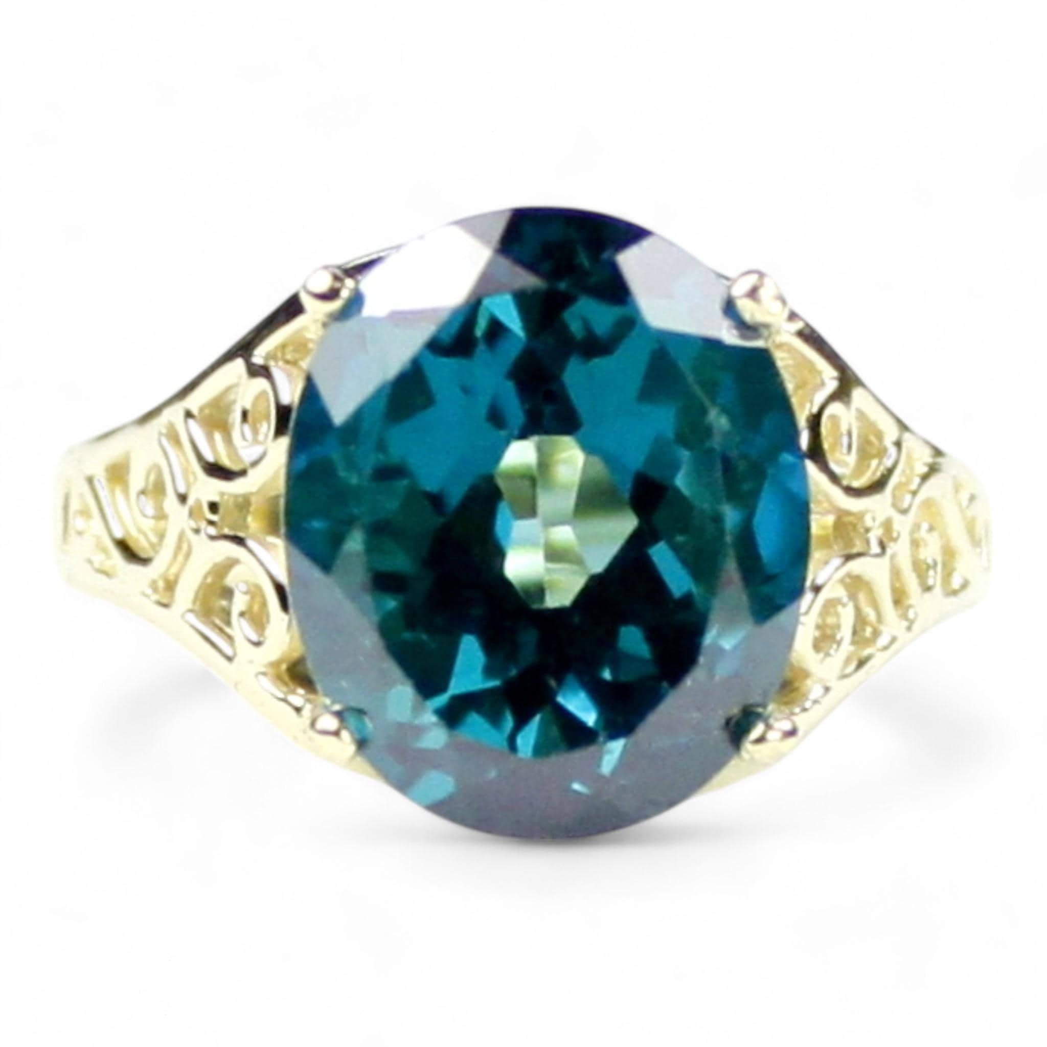 Citrine, 14KY Gold Ring, R057