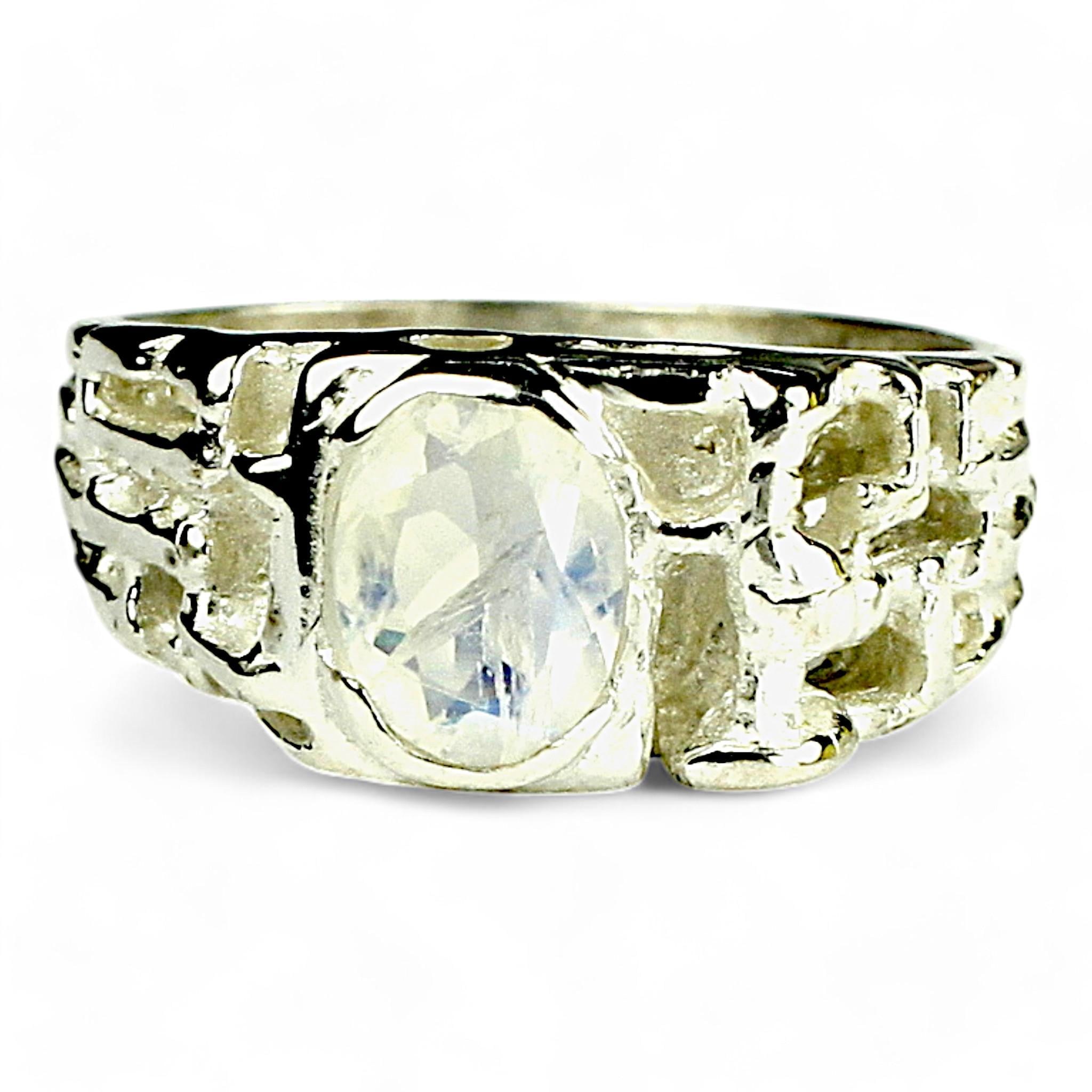 Swiss Blue Topaz , 925 Sterling Silver Ring, SR221